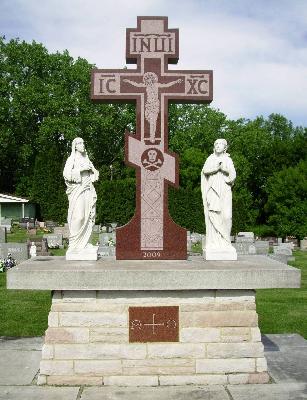 Cemetery Cross Memorial